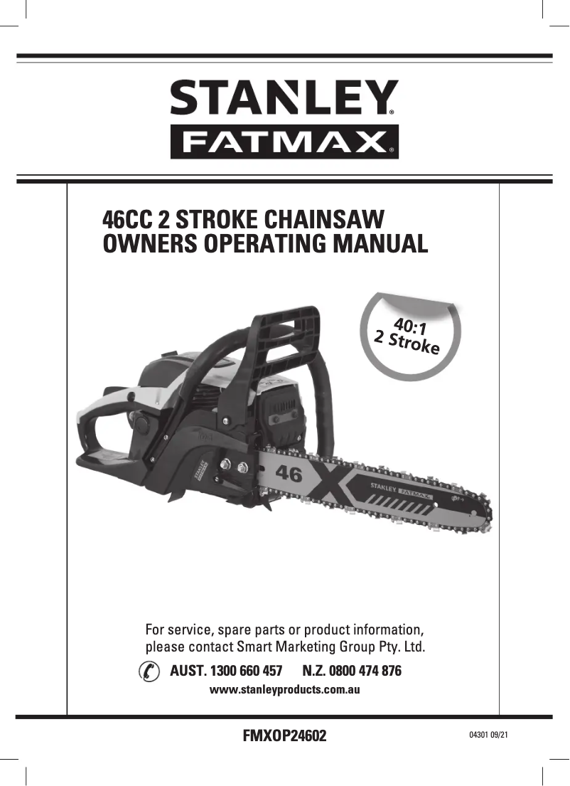 Página 1 del manual Manual de usuario Stanley FMXOP24602