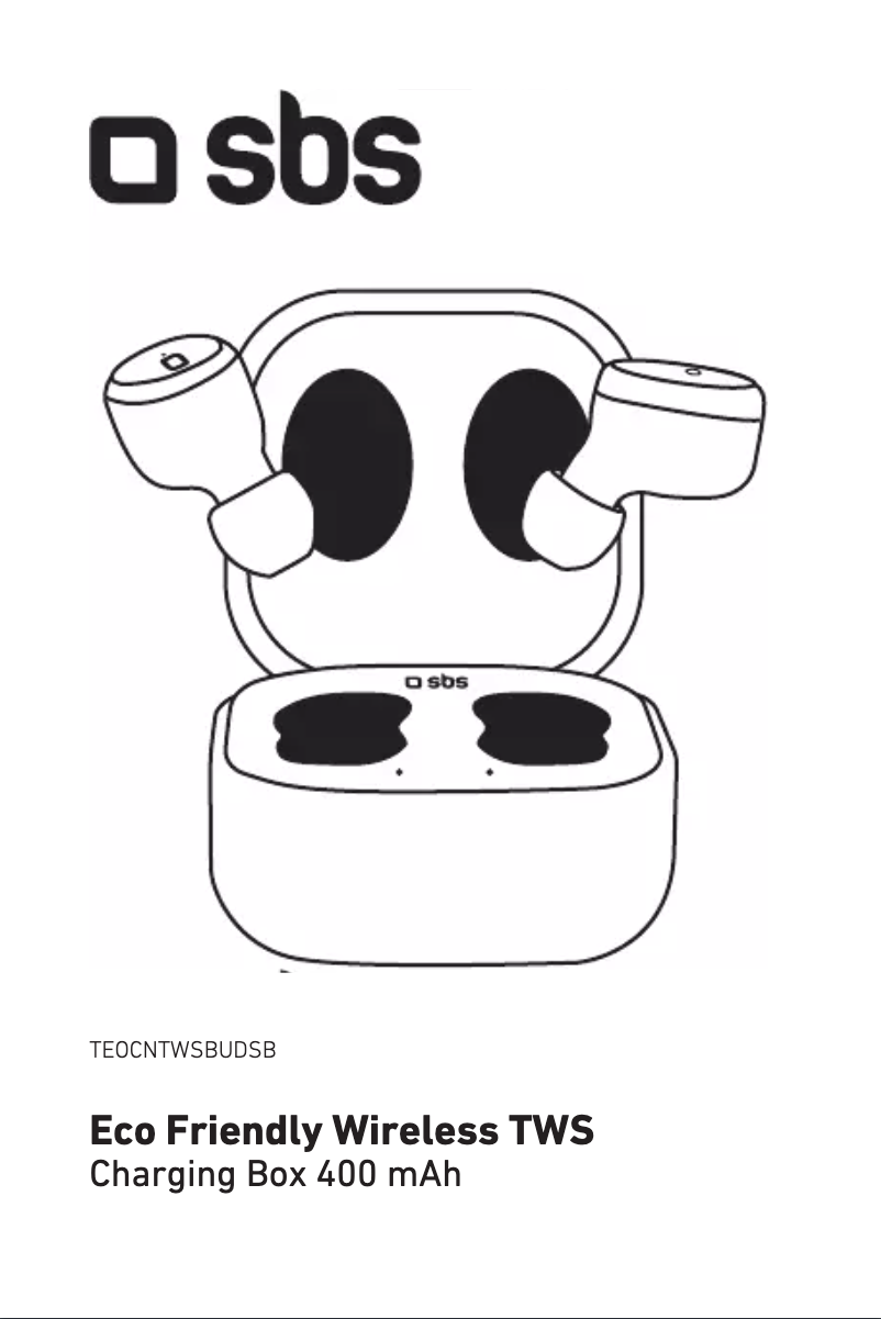 Página 1 del manual Manual de usuario SBS Eco Friendly Wireless TWS