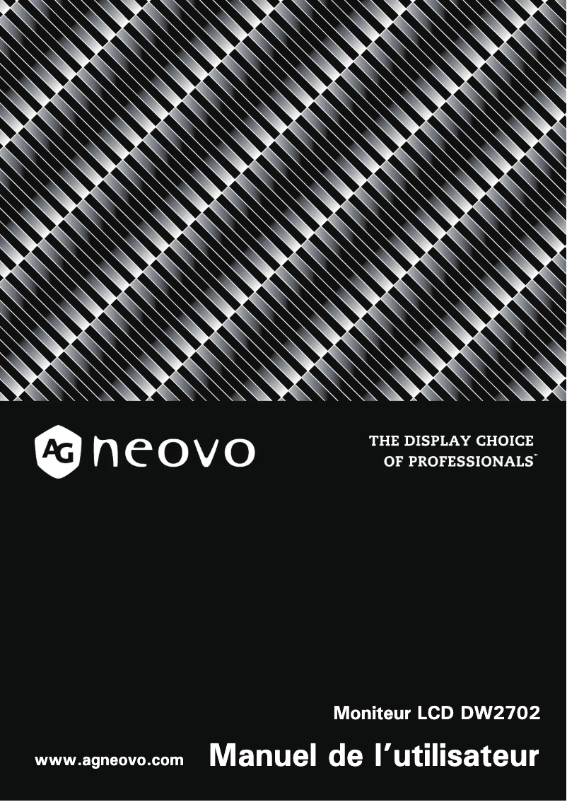 Imagen de la primera página del manual del dispositivo DW2702