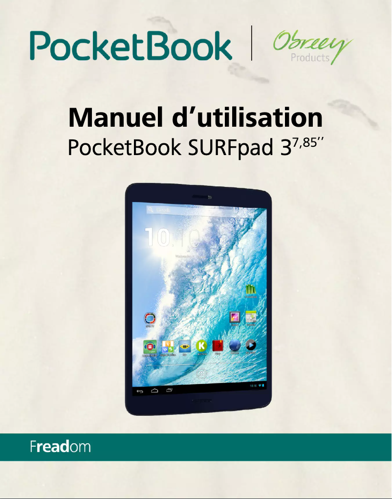 Página nº 1 - Manual de usuario PocketBook SURFpad 3