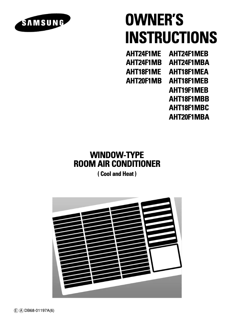 Imagen de la primera página del manual del dispositivo AHT24F1MEB
