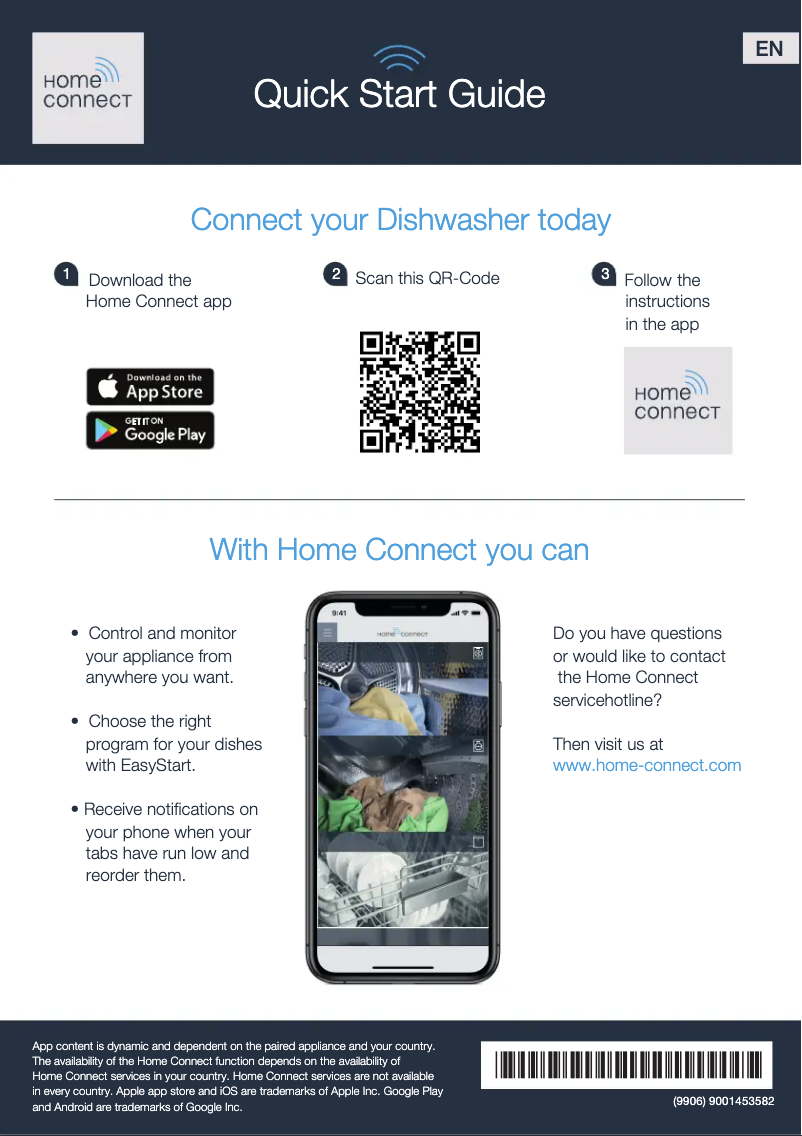Imagen de la primera página del manual del dispositivo SN578S36UE