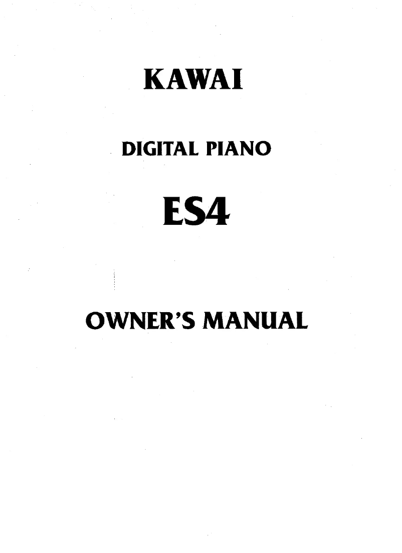 Imagen de la primera página del manual del dispositivo ES4