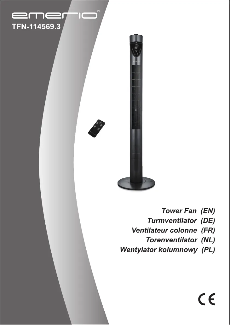 Página 1 del manual Manual de usuario Emerio TFN-114569.3