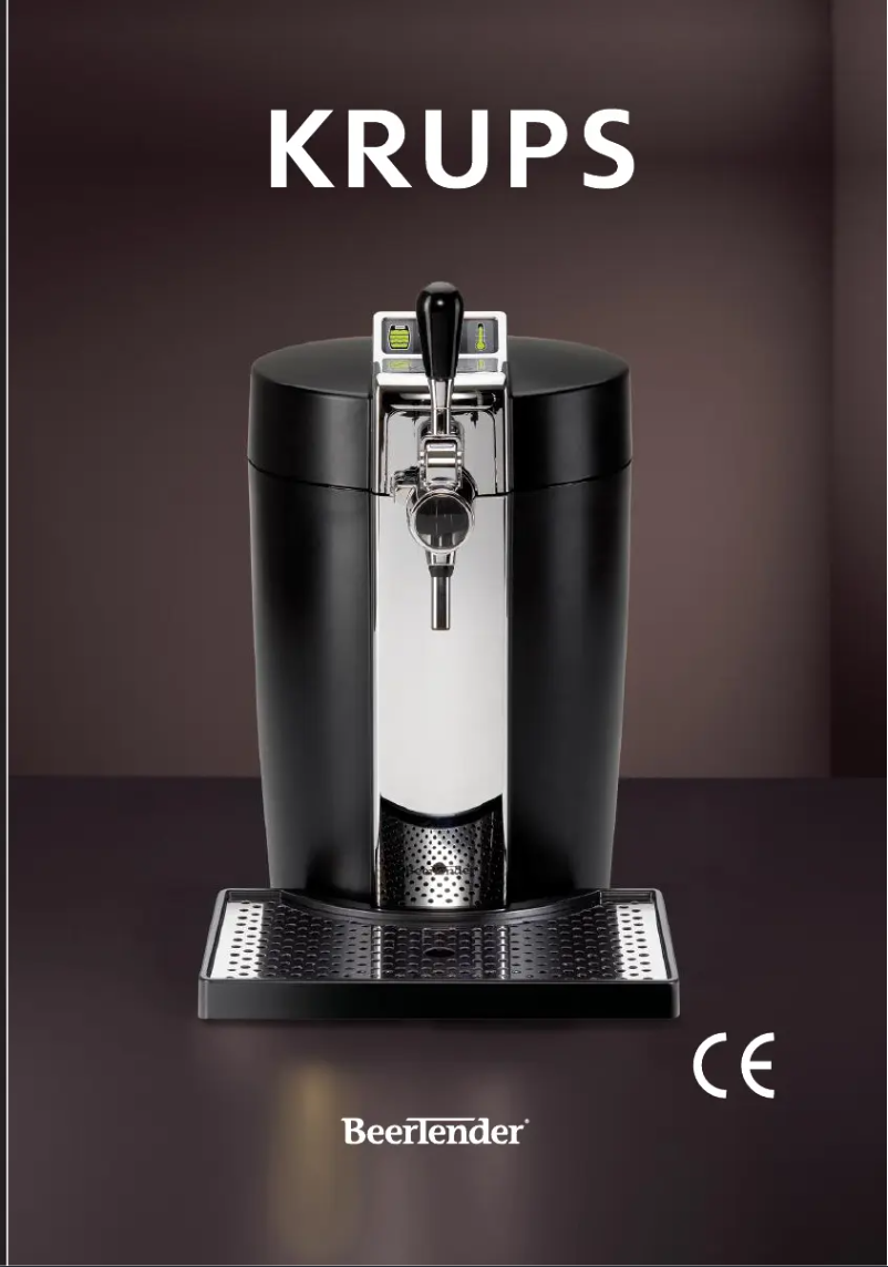 Imagen de la primera página del manual del dispositivo Beertender YY2932