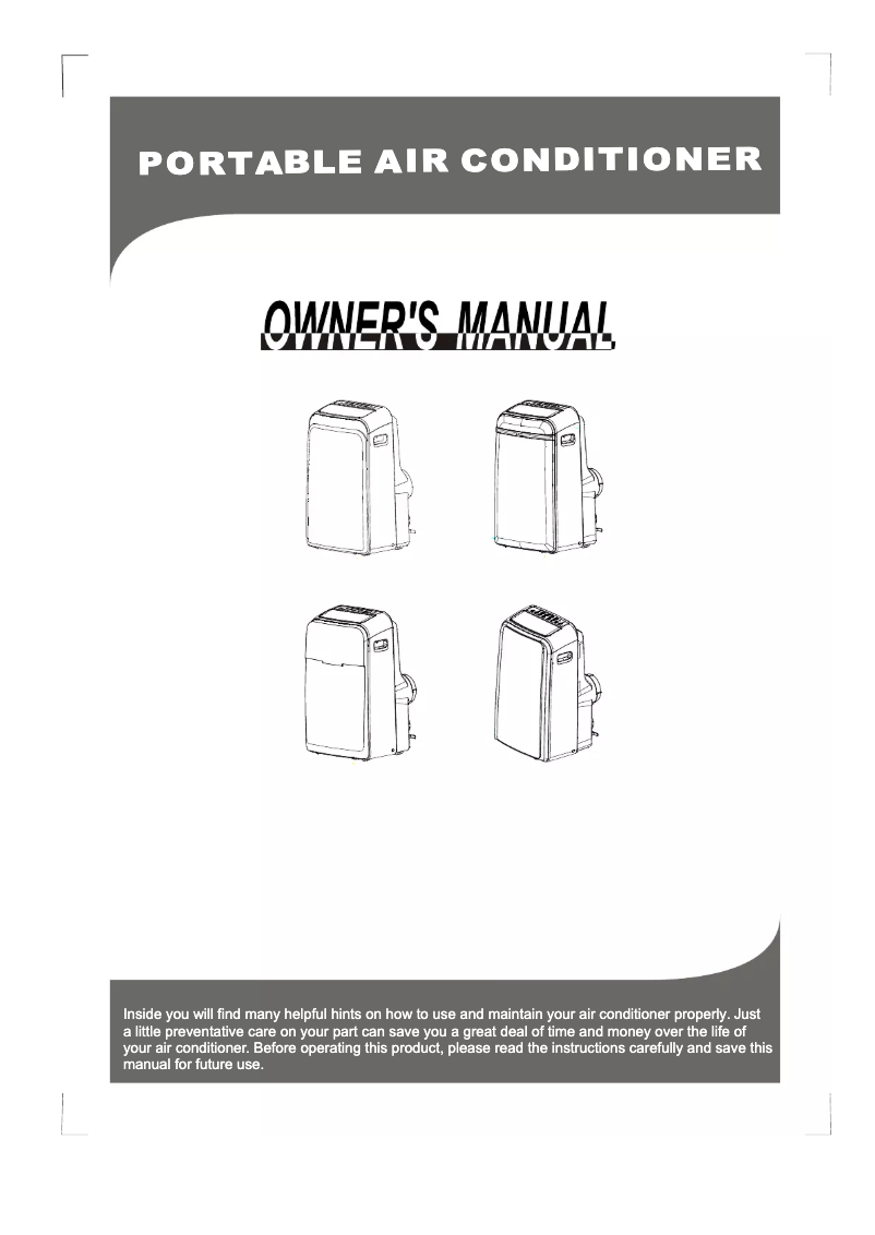 Página 1 del manual Manual de uso y mantenimiento Impecca IPAH14KS