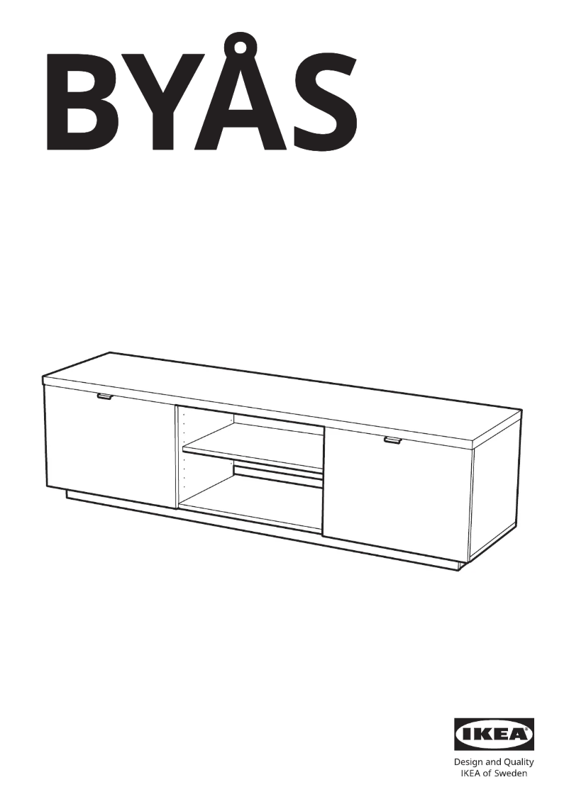 Página 1 del manual Manual de usuario Ikea BYÅS 005.657.82