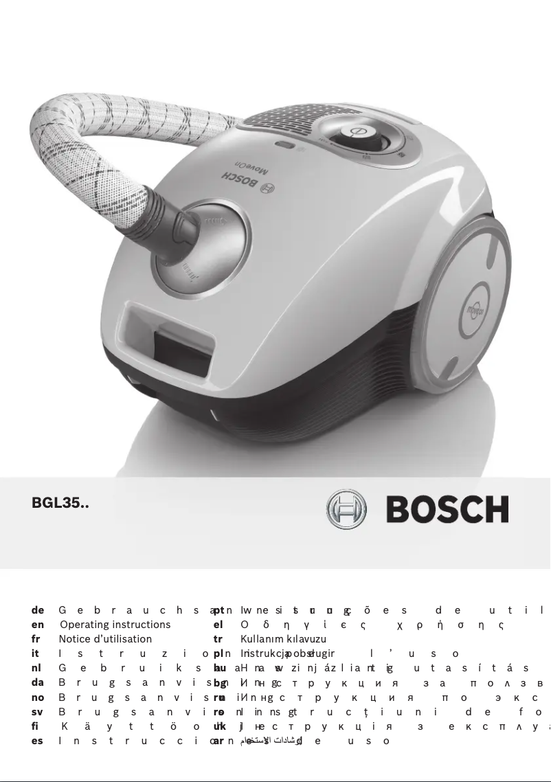 Página 1 del manual Manual de usuario Bosch BGL35MOV14