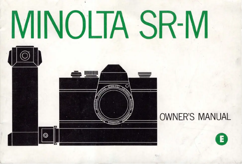 Imagen de la primera página del manual del dispositivo SR-M