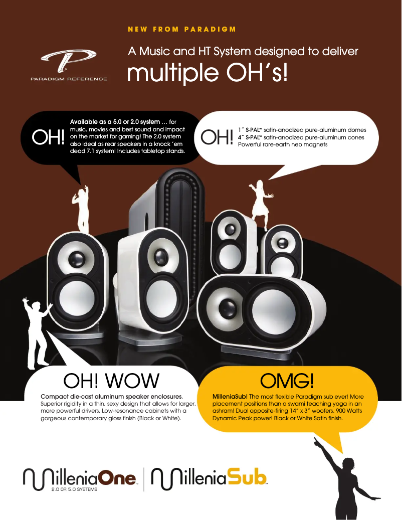 Imagen de la primera página del manual del dispositivo MilleniaOne 5.0 System