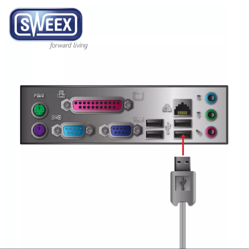 Página 1 del manual Manual de usuario Sweex MI150