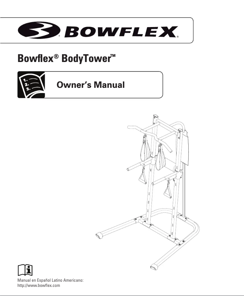 Imagen de la primera página del manual del dispositivo BodyTower