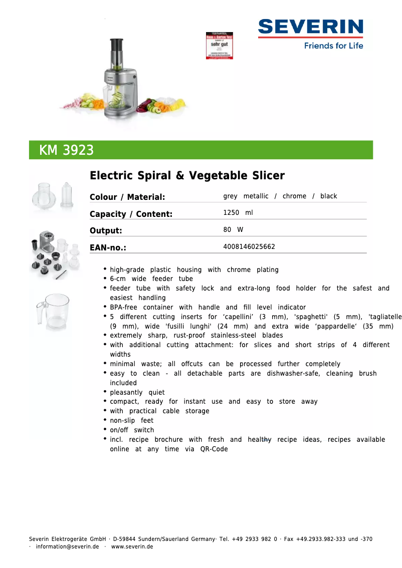Imagen de la primera página del manual del dispositivo KM 3923