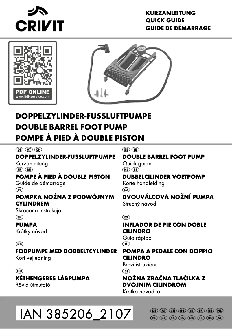 Página nº 1 - Manual de usuario Crivit IAN 385206