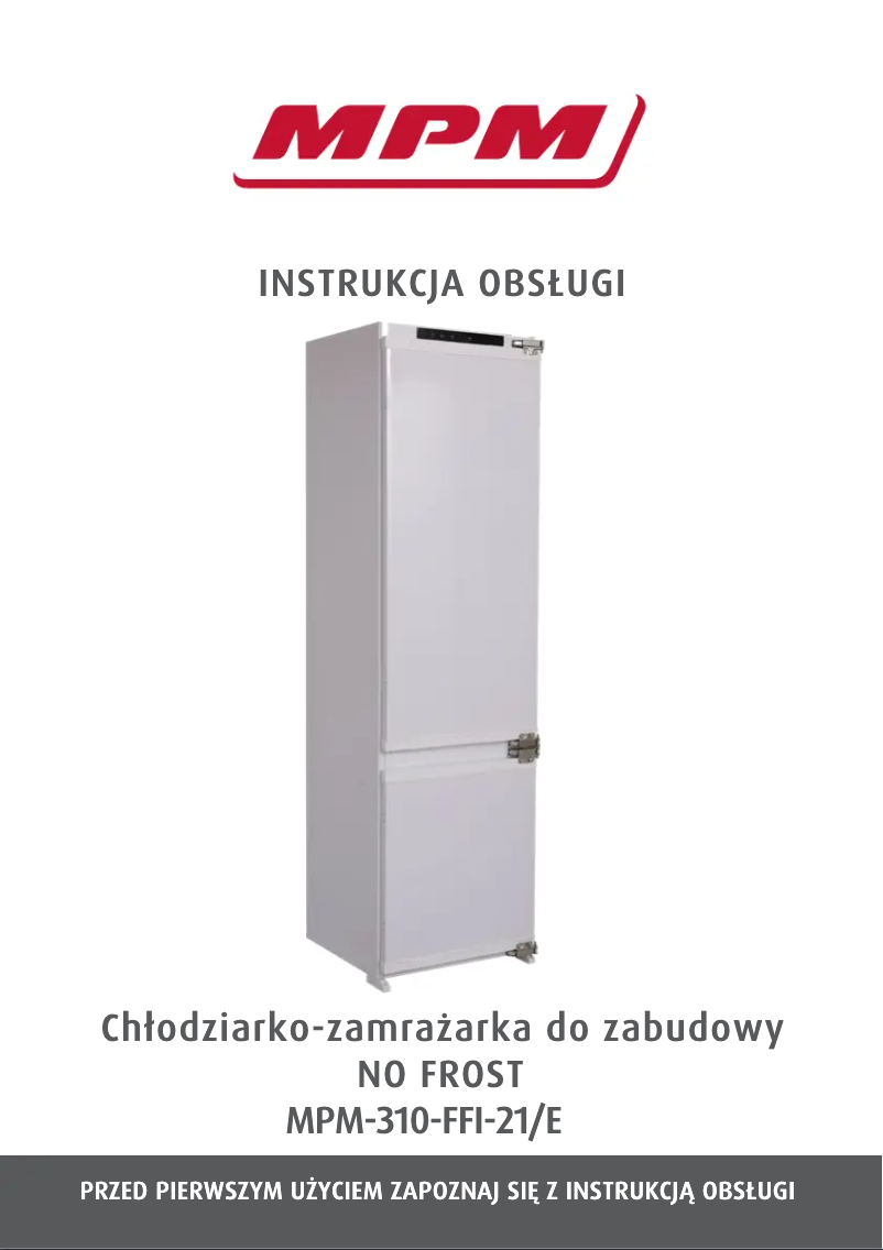 Imagen de la primera página del manual del dispositivo MPM-310-FFI-21