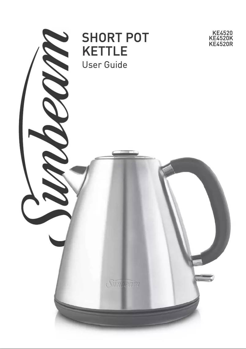 Página 1 del manual Manual de usuario Sunbeam KE4520