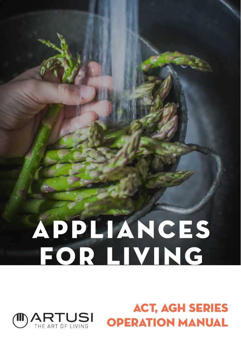 Imagen de la primera página del manual del dispositivo AGH90XFFD