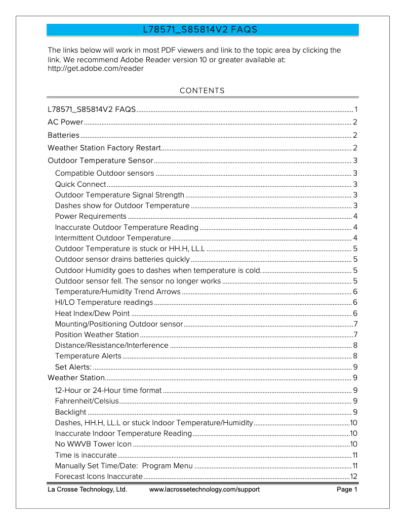 Imagen de la primera página del manual del dispositivo S85814V2