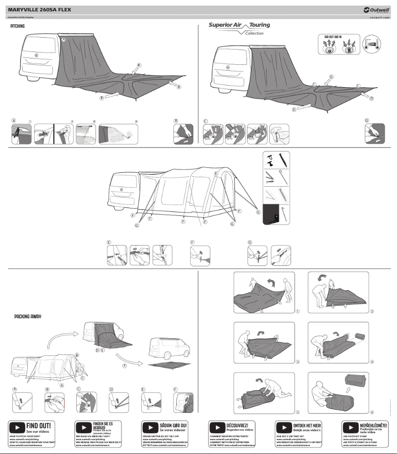 Imagen de la primera página del manual del dispositivo Maryville 260SA Flex