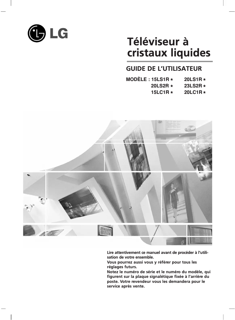 Imagen de la primera página del manual del dispositivo 20LS2R