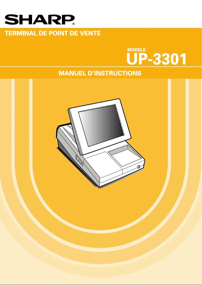 Imagen de la primera página del manual del dispositivo UP-3301