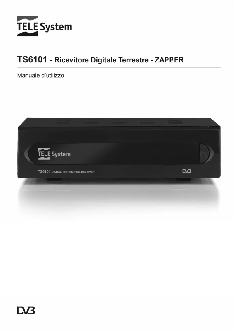 Página nº 1 - Manual de usuario TELE System TS6101