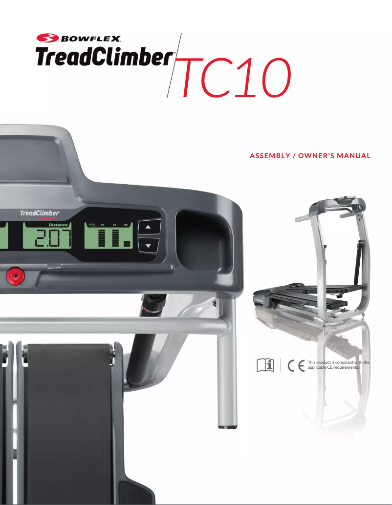 Página nº 1 - Manual de usuario Bowflex TreadClimber TC10