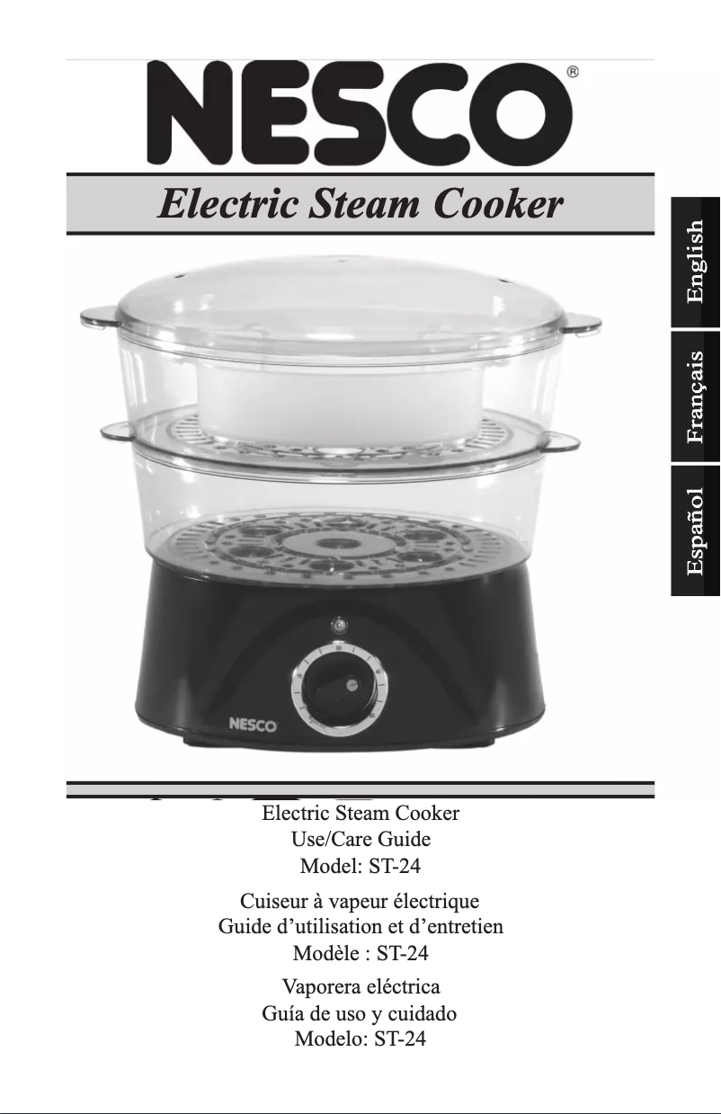 Imagen de la primera página del manual del dispositivo ST-24P