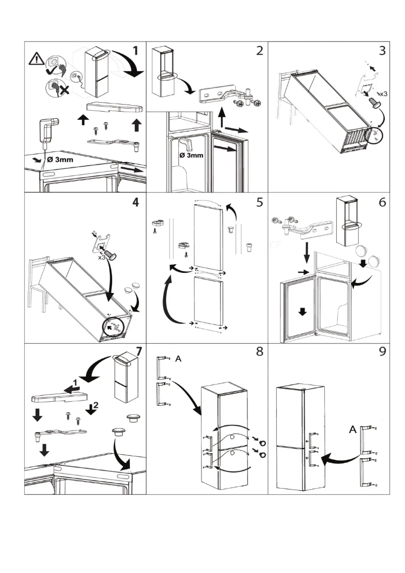 Página 1 del manual Instrucciones de seguridad Whirlpool W7X 93A W