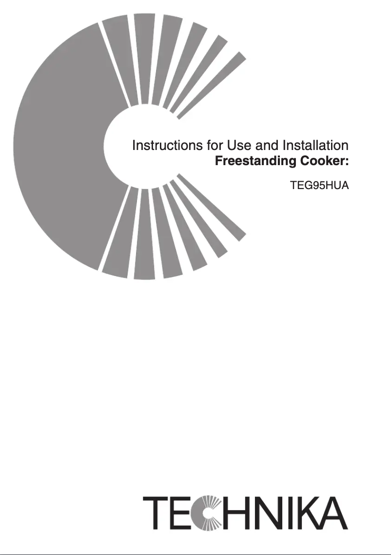 Página 1 del manual Manual de usuario Technika TEG95HUA
