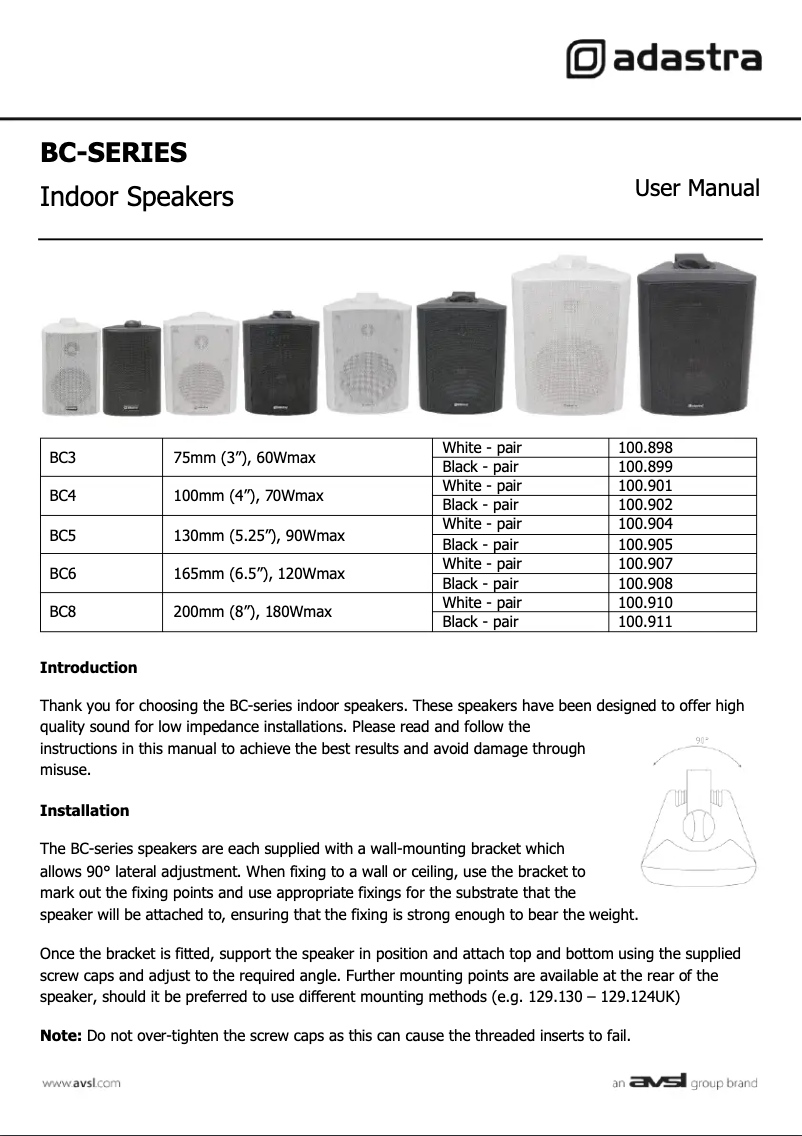 Imagen de la primera página del manual del dispositivo BC3