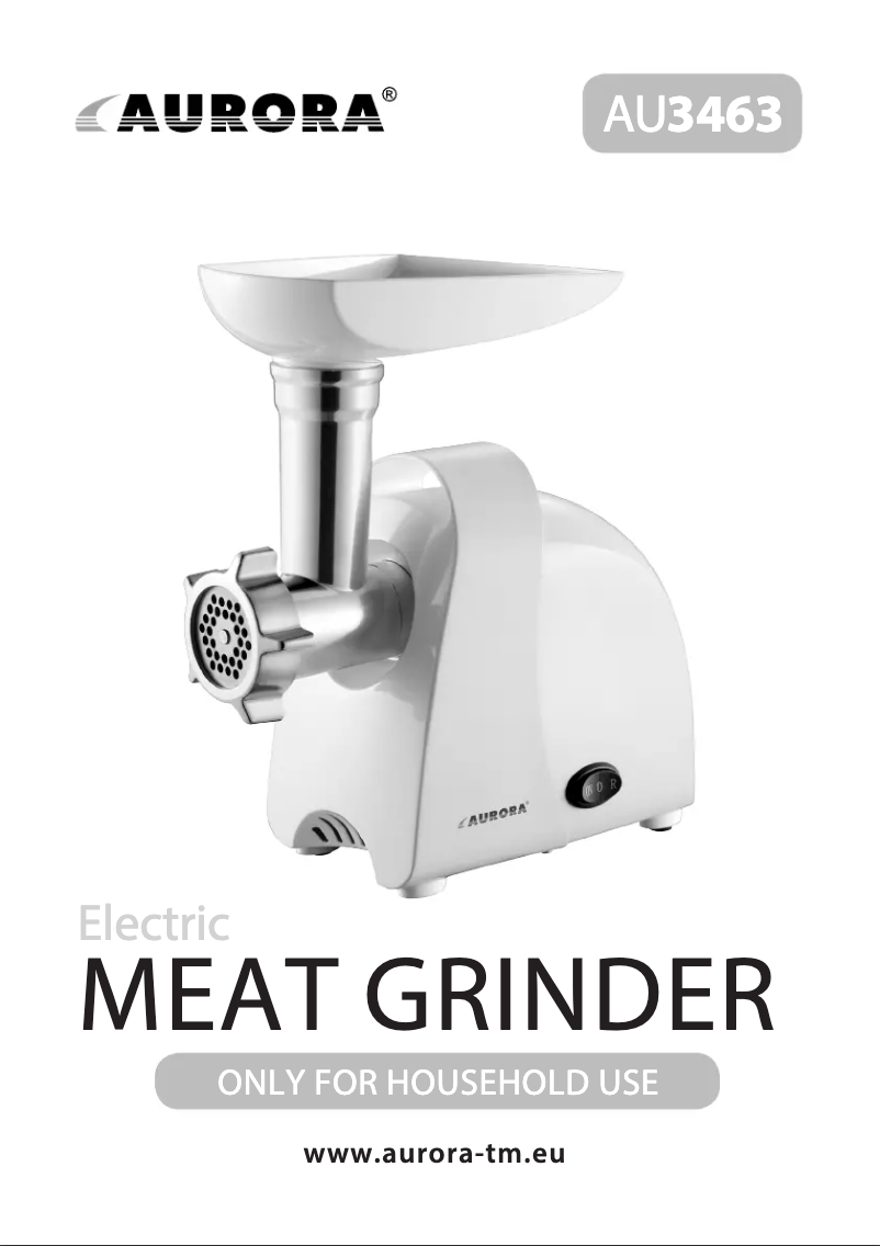 Imagen de la primera página del manual del dispositivo AU 3463