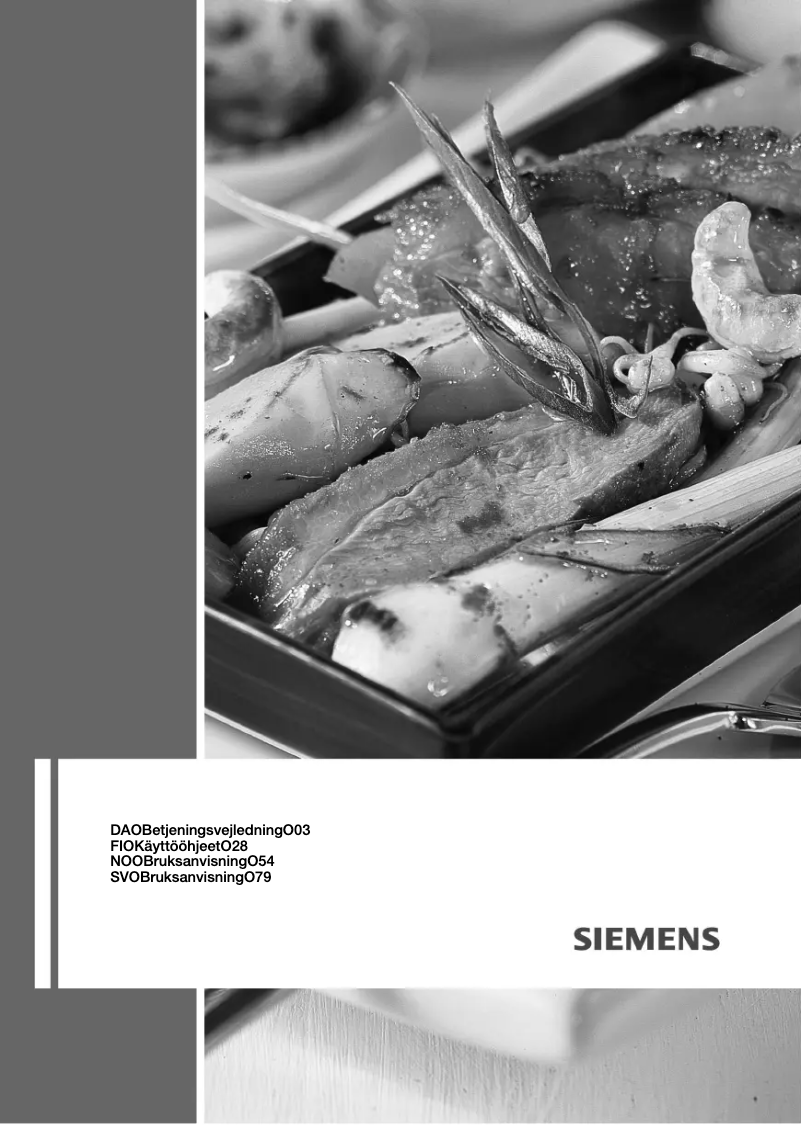 Página nº 1 - Manual de usuario Siemens EH685ME11E