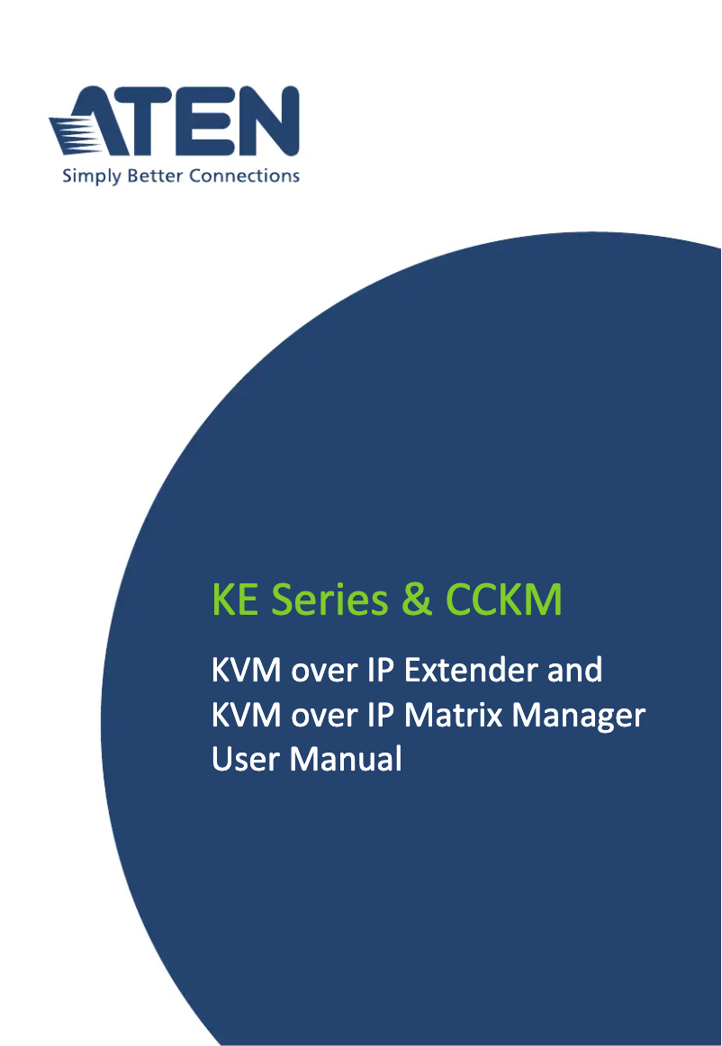 Página 1 del manual Manual de usuario ATen KE9950ATC