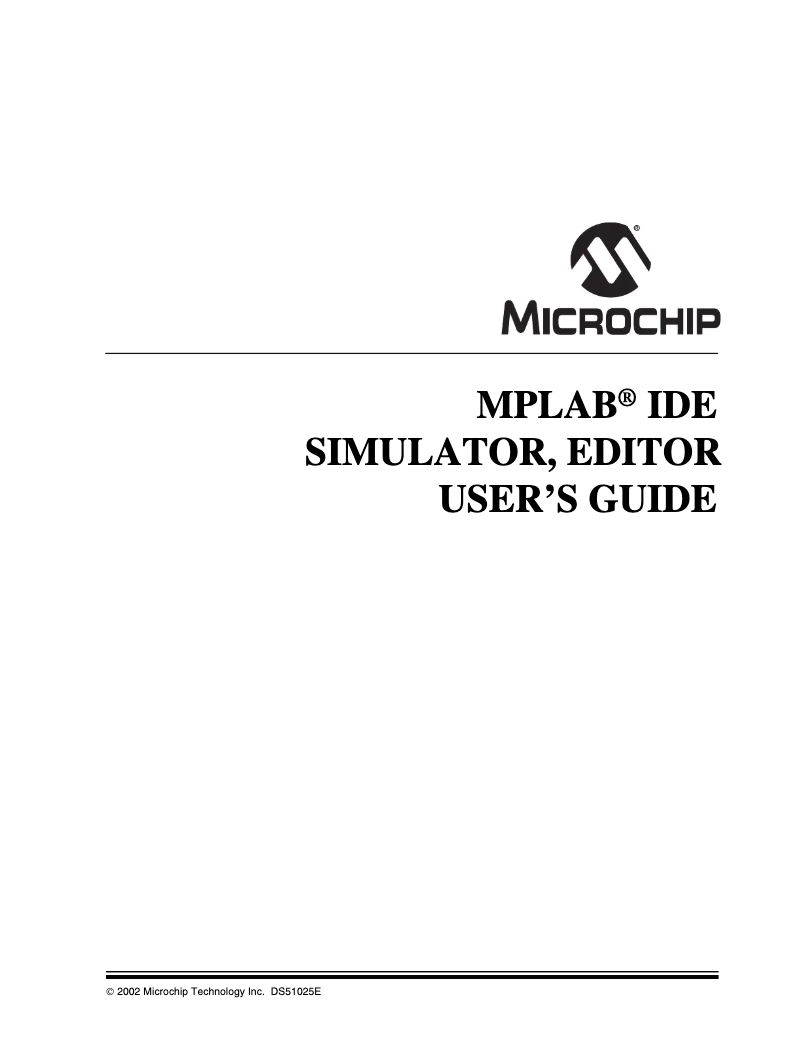 Página nº 1 - Manual de usuario Microchip PIC16C63