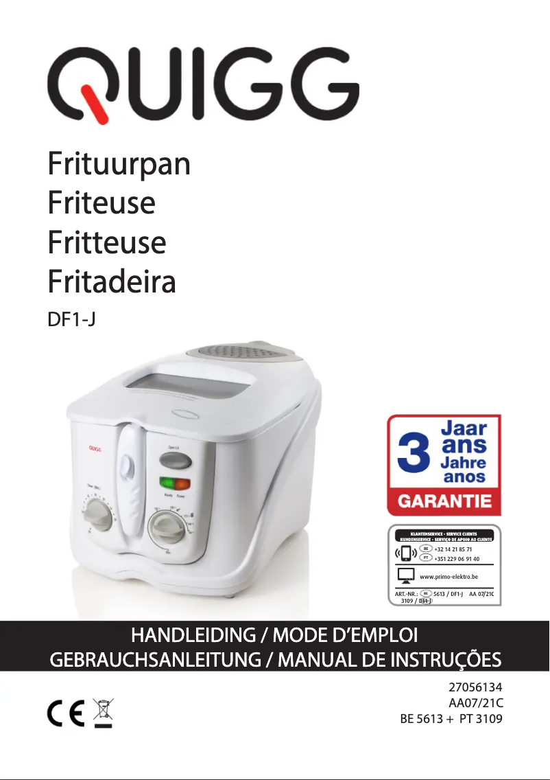 Imagen de la primera página del manual del dispositivo DF1