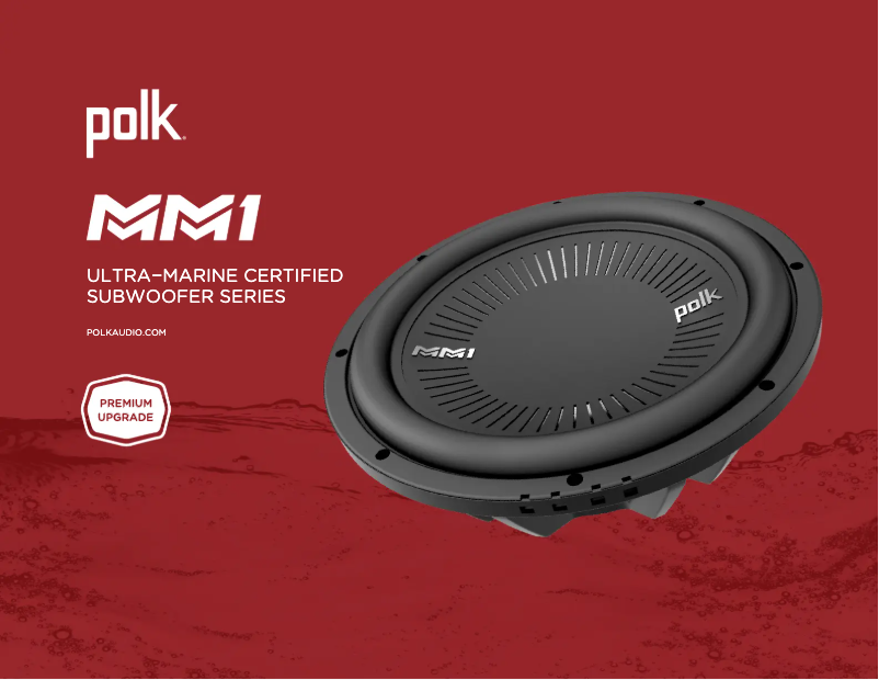 Página 1 del manual Ficha técnica Polk MM 1242 DVC