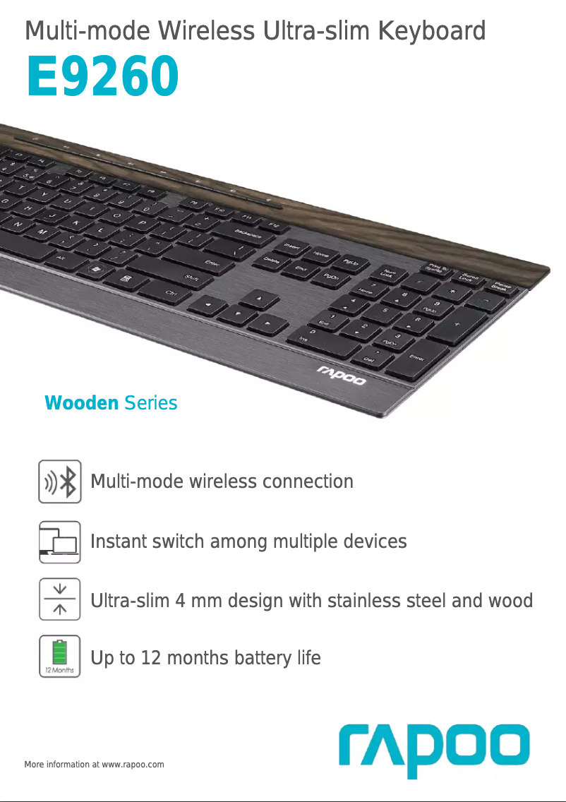 Imagen de la primera página del manual del dispositivo E9260