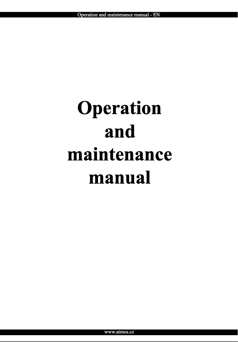 Página 1 del manual Manual de usuario Atmos PX10