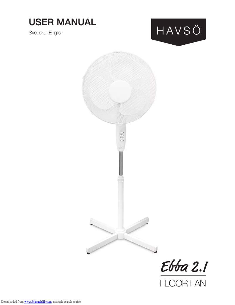 Imagen de la primera página del manual del dispositivo Ebba 2.1