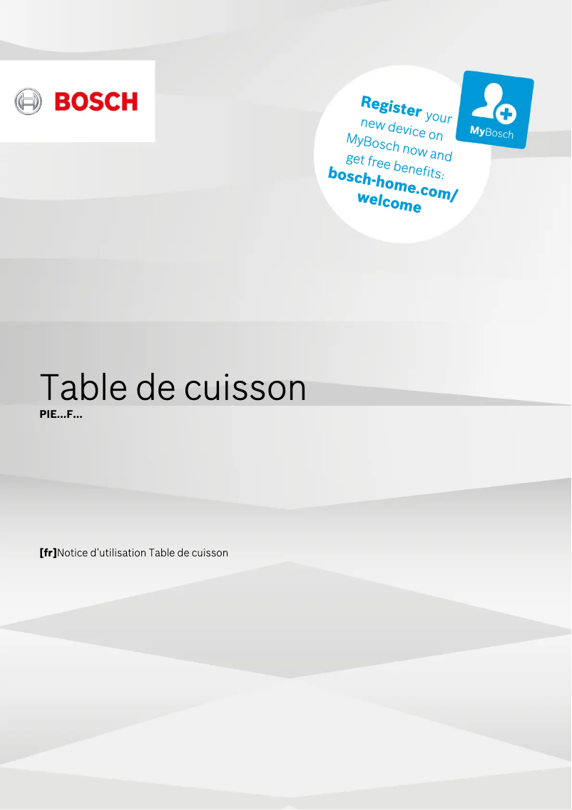 Imagen de la primera página del manual del dispositivo PIE651FC1E