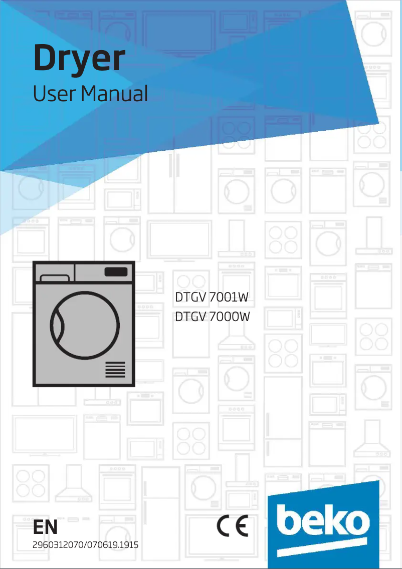 Imagen de la primera página del manual del dispositivo DTGV7000