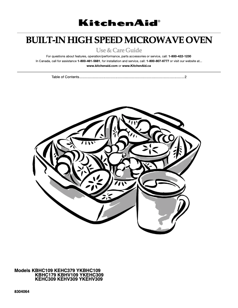 Página 1 del manual Manual de usuario KitchenAid KBHV109PSS01