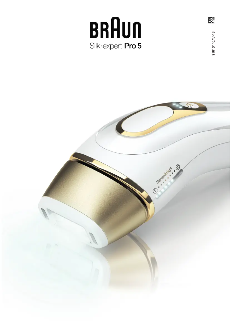 Página 1 del manual Manual de usuario Braun Silk·expert Pro 3 PL3111