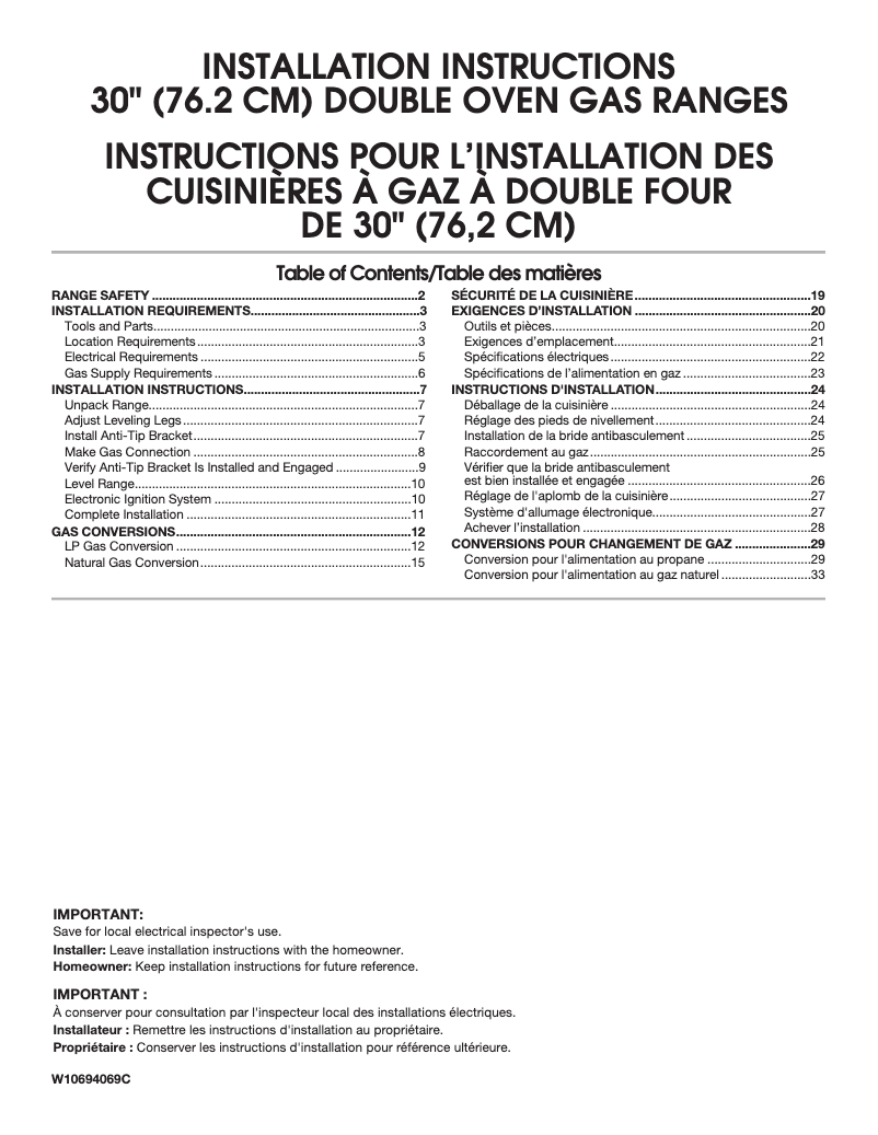 Imagen de la primera página del manual del dispositivo KFGD500EBS