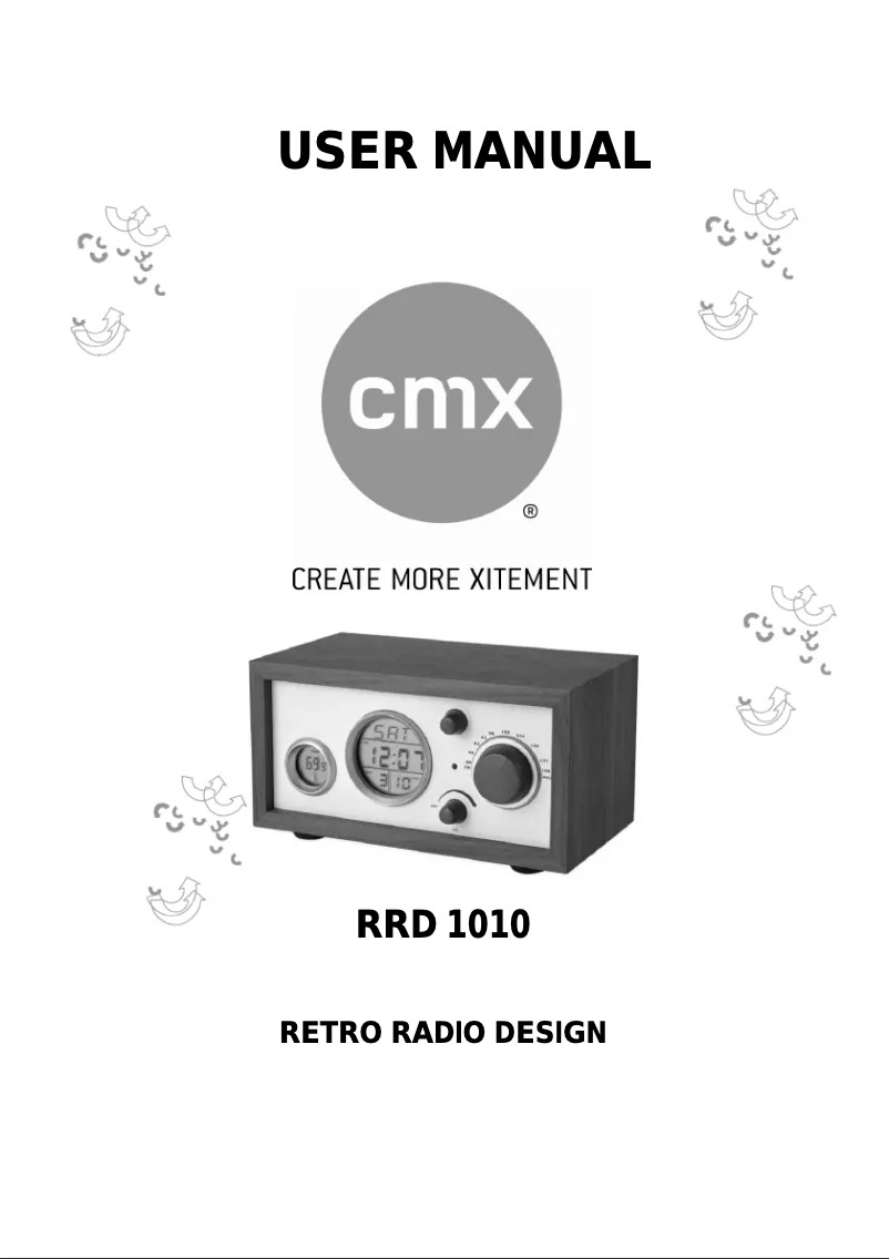 Imagen de la primera página del manual del dispositivo RRD 1010