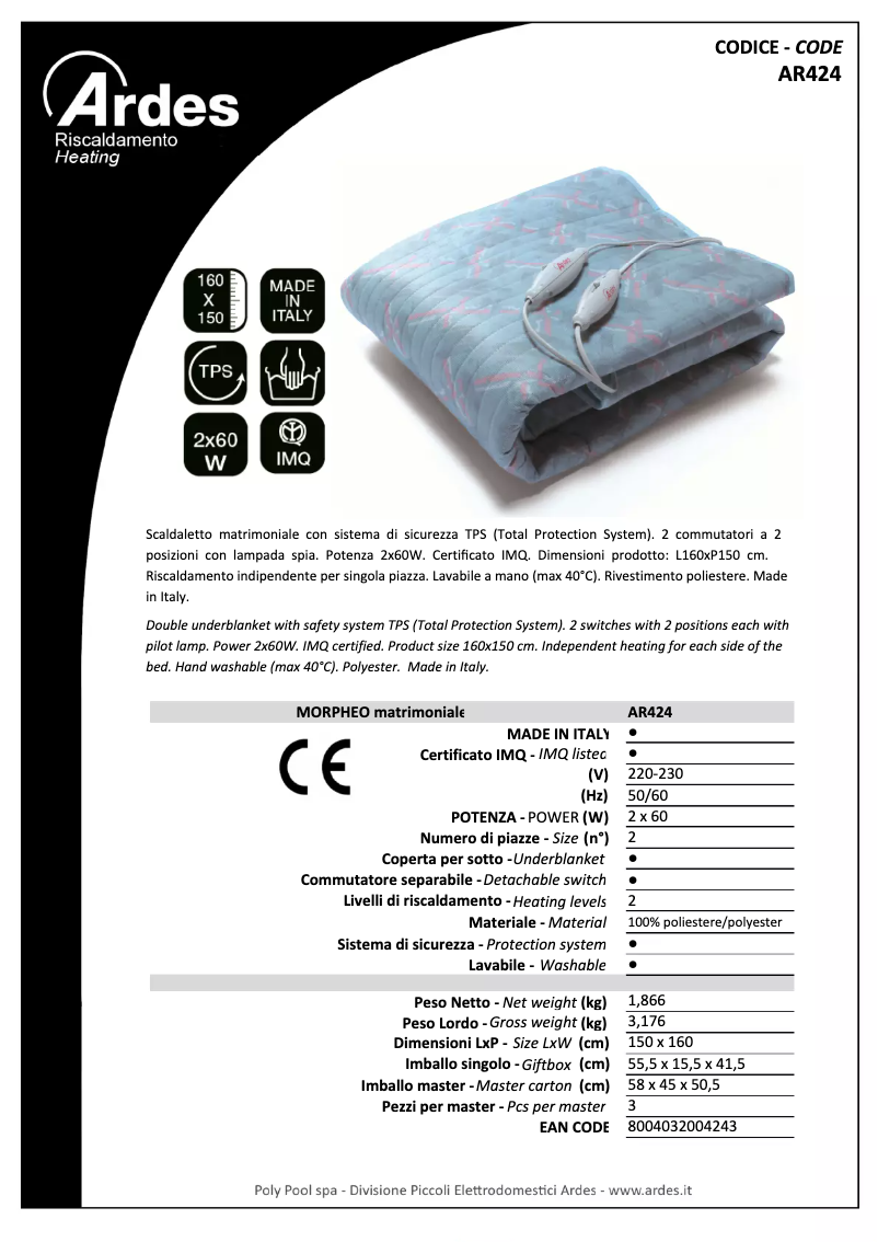 Página 1 del manual Manual de usuario Ardes AR424