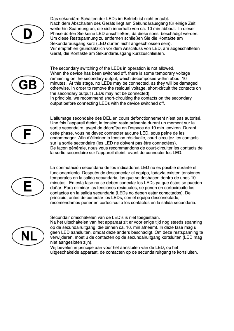 Imagen de la primera página del manual del dispositivo 464193