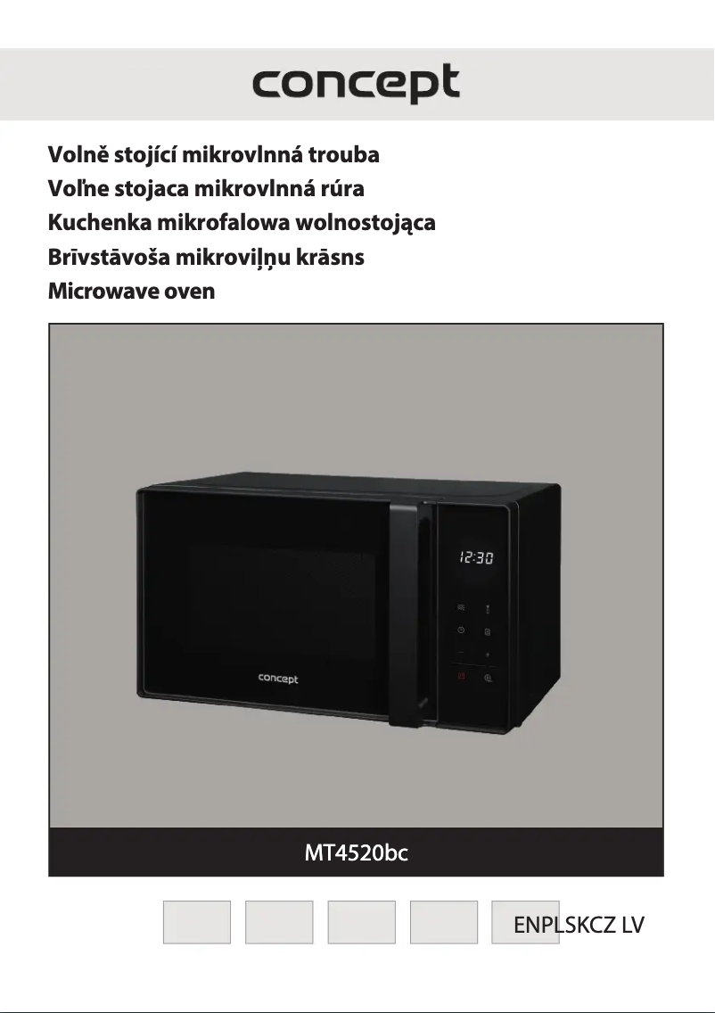 Imagen de la primera página del manual del dispositivo MT4520BC