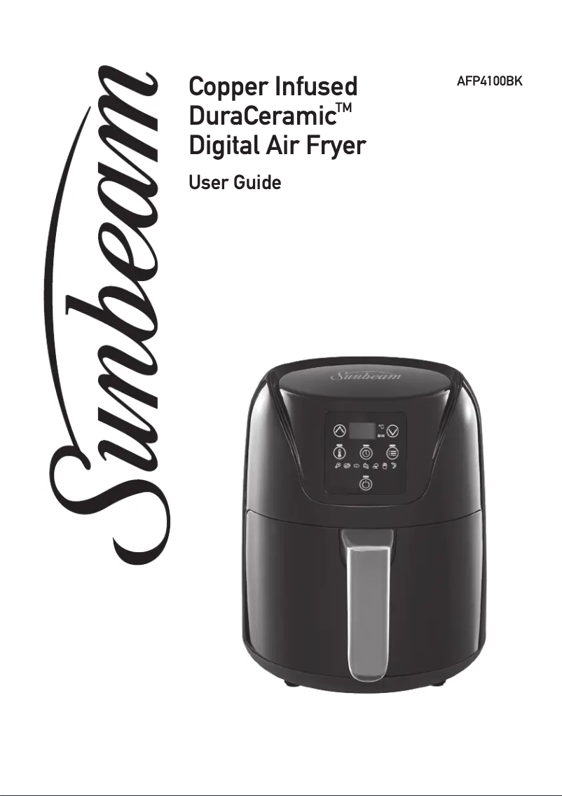 Página 1 del manual Manual de usuario Sunbeam DuraCeramic AFP4100BK